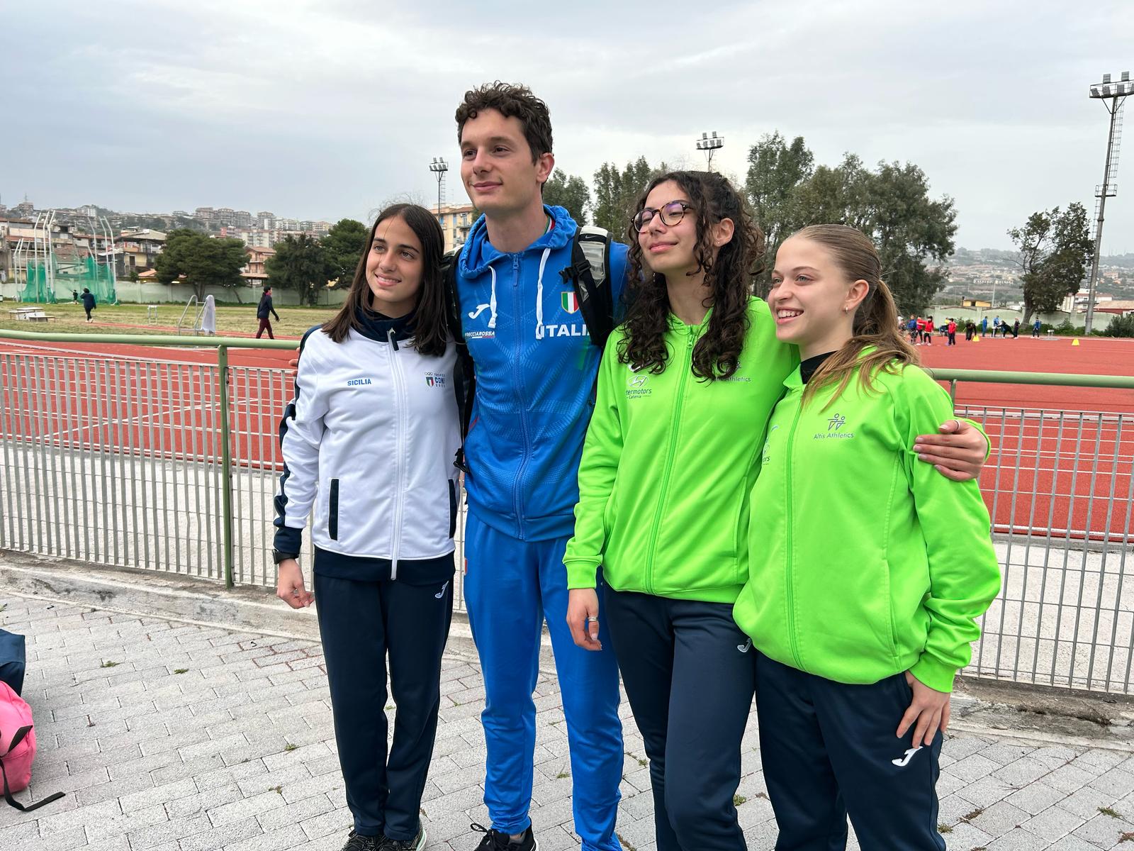 Atletica: verso i Mondiali di staffette, stage a Catania del campione olimpico Filippo Tortu